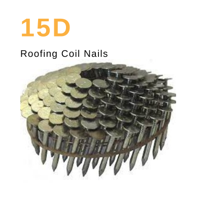 15 - 1 1_4 galvanized roofing coil nails 7200pcs per box