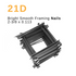 21D 2-3/8 x 0.113 Bright Smooth Framing Nails (5,000 / 4000 / 1000 Per Box)