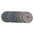 8 Pcs 4 Inch Dry Polishing Pad #50-BUFF 100mm Flexible Diamond Polishing Pads  New Design Marble Granite Stone Tile Sanding Disc