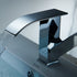 BECOLA Waterfall Tap Bathroom Chromed Mixer Single Handle Single Hole Basin Faucet Deck Mounted C-514