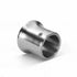 (1 pair) 25mm Stainless Steel Closet Wardrobe Rail Pole Brackets Sockets End Support Fittings Shower Curtain Rod Holder Flange