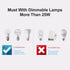 Livolo EU Standard Dimmer Wall Switch,Crystal Glass Panel,Dimmable Sensor Control,For Cutting Edge Dimmable Lamps More Than 25W