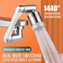 Universal 1080° Rotation Faucets Extender Sprayer Head Kitchen Robot Arm Extension Faucet Aerator Mixer Bubbler Water Tap Nozzle