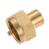Brass 1LB Propane Gas Bottle Refill Adapter With 1/4 NPT Thread For Grill